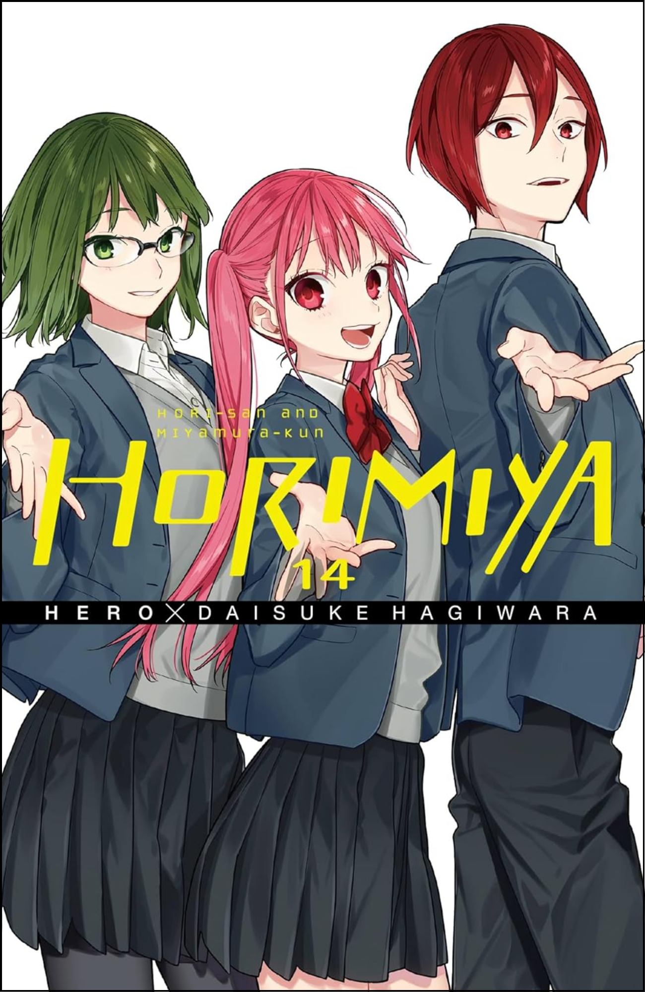 Horimiya Vol. 14 by HERO (Author) | Full Page Print Editon