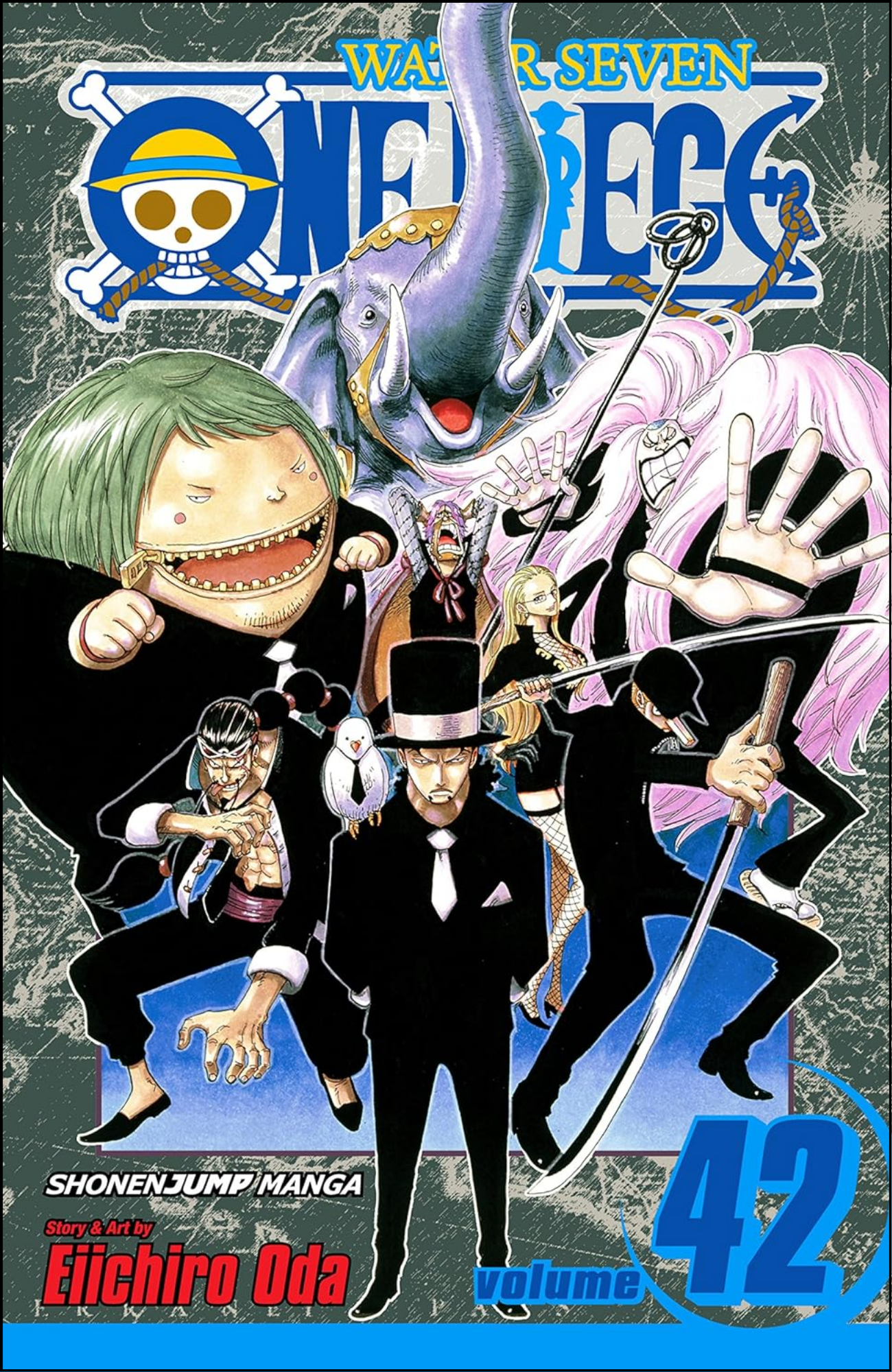 One Piece, Vol. 42 by Eiichiro Oda (Author, Illustrator) | Full Page Print Editon