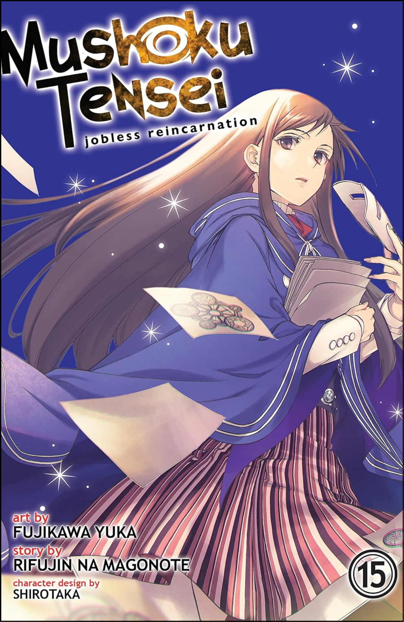 Mushoku Tensei Vol. 15 by Rifujin na Magonote (Author) | Full Page Print Editon