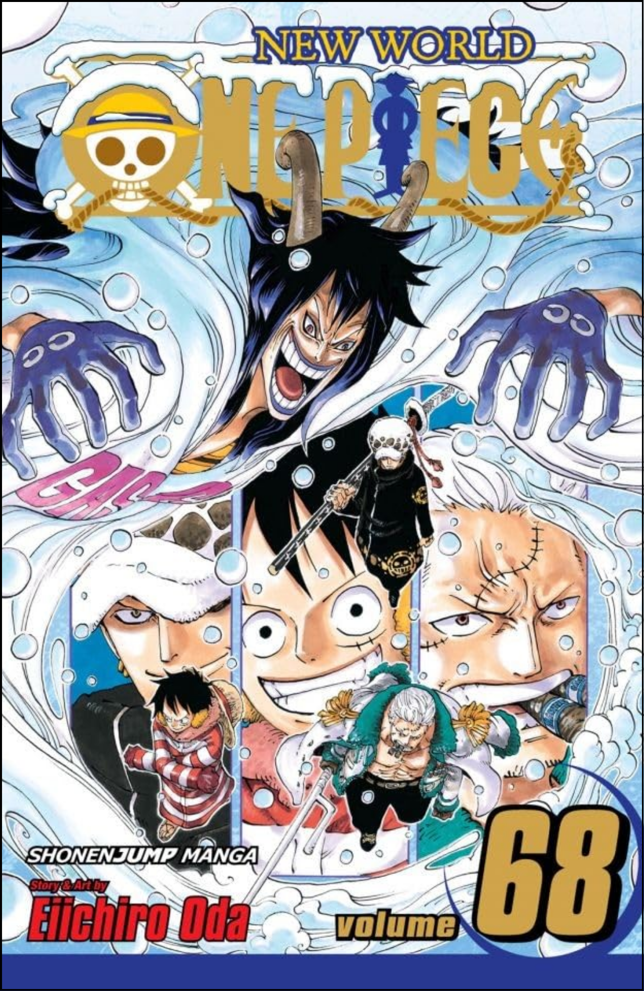 One Piece, Vol. 68 by Eiichiro Oda (Author, Illustrator) | Full Page Print Editon
