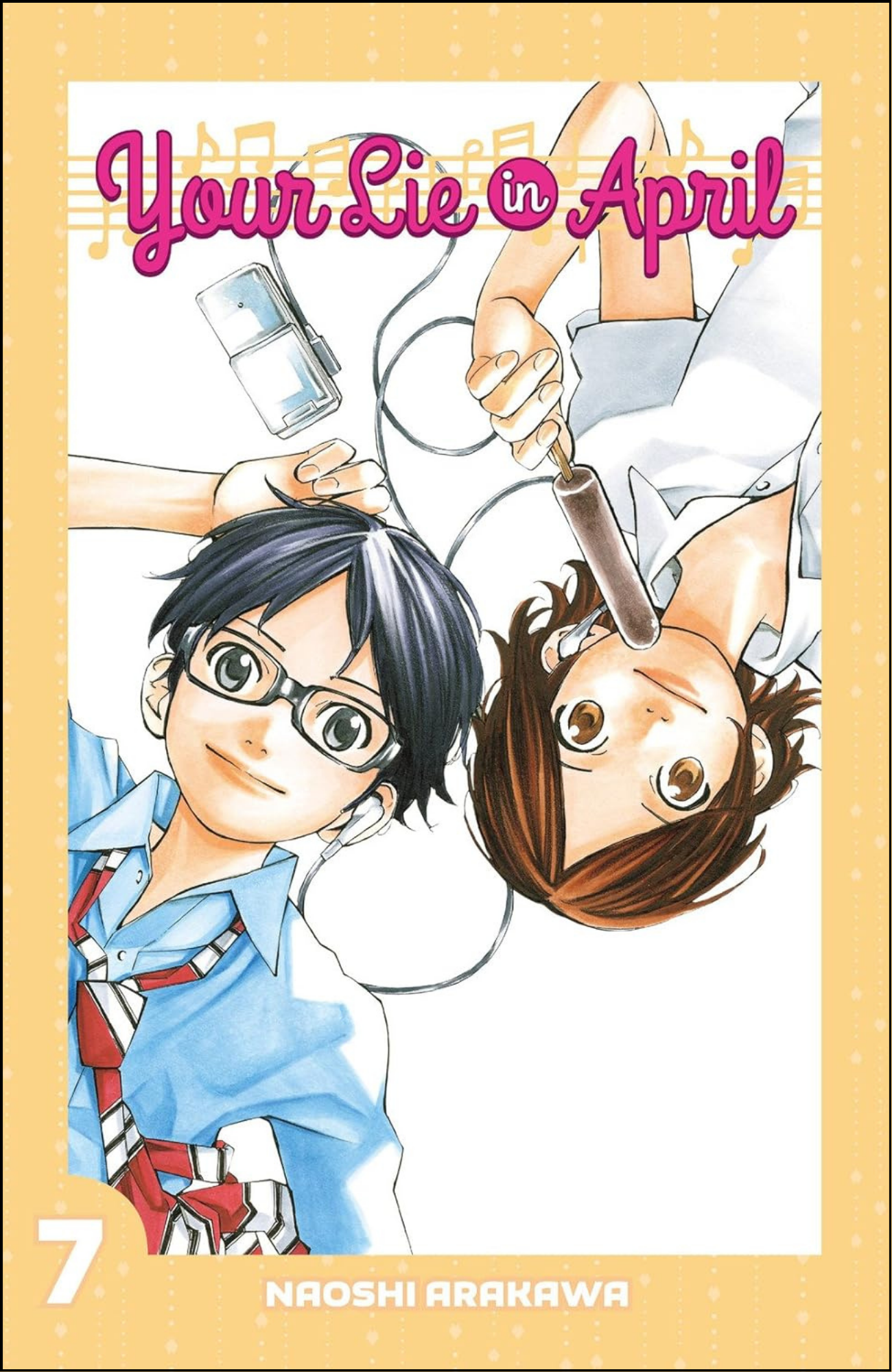 Your Lie in April Vol. 7 by Naoshi Arakawa (Author) | Full Page Print Editon