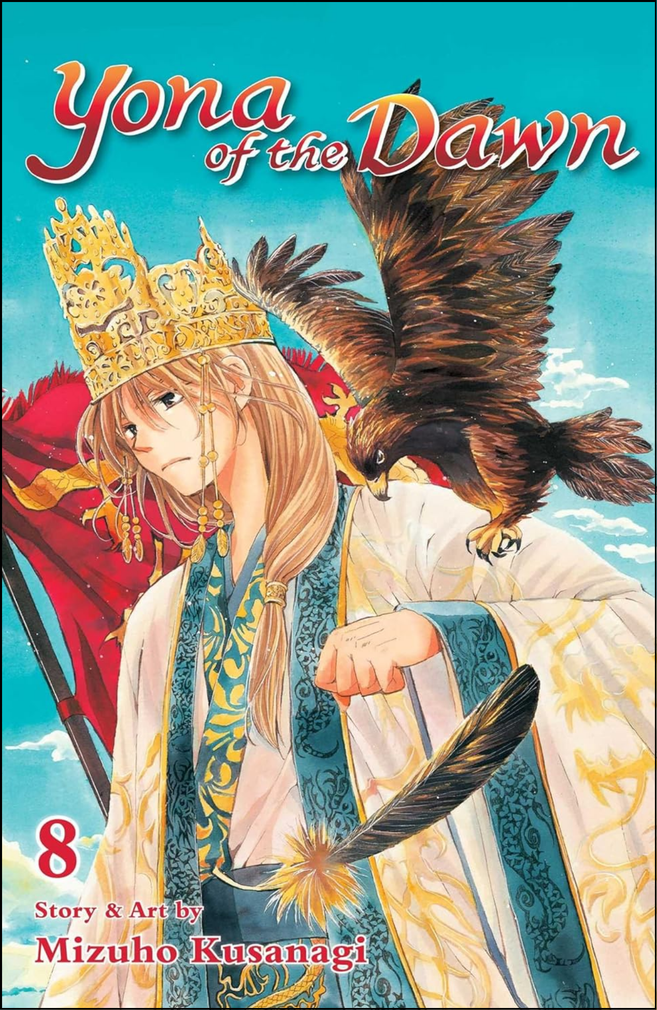 Yona of the Dawn, Vol. 8 by Mizuho Kusanagi (Author) | Full Page Print Editon