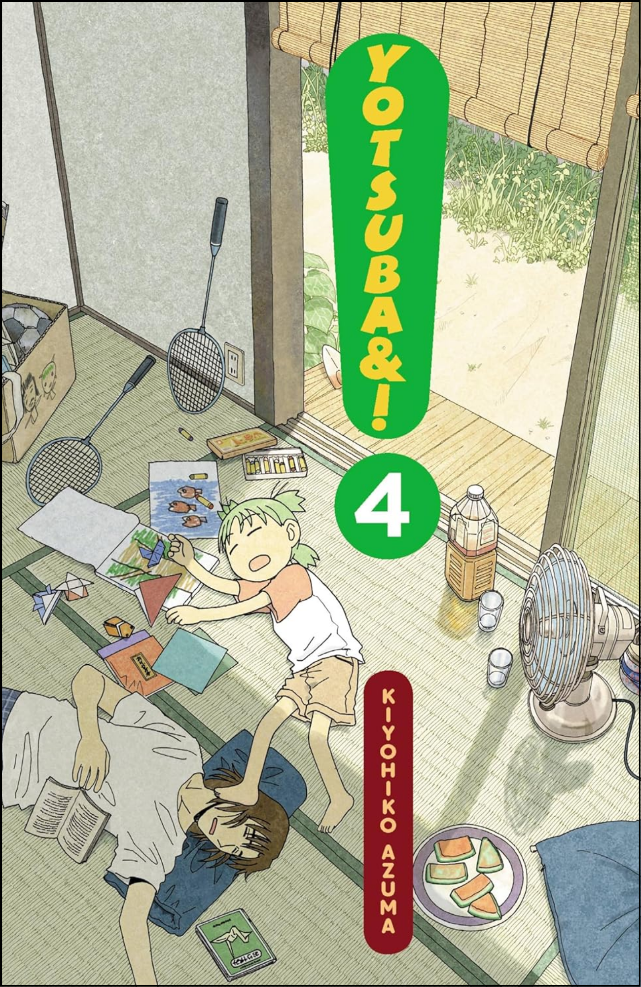 Yotsuba Vol. 4 by Yen Press (Author) | Full Page Print Editon