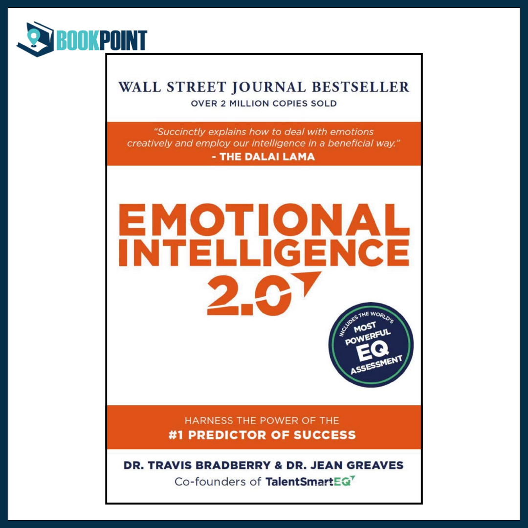 Emotional Intelligence 2.0 by Travis Bradberry & Jean Greaves Paperback | Self Development & Psychology Book | EQ Skills & Success Guide