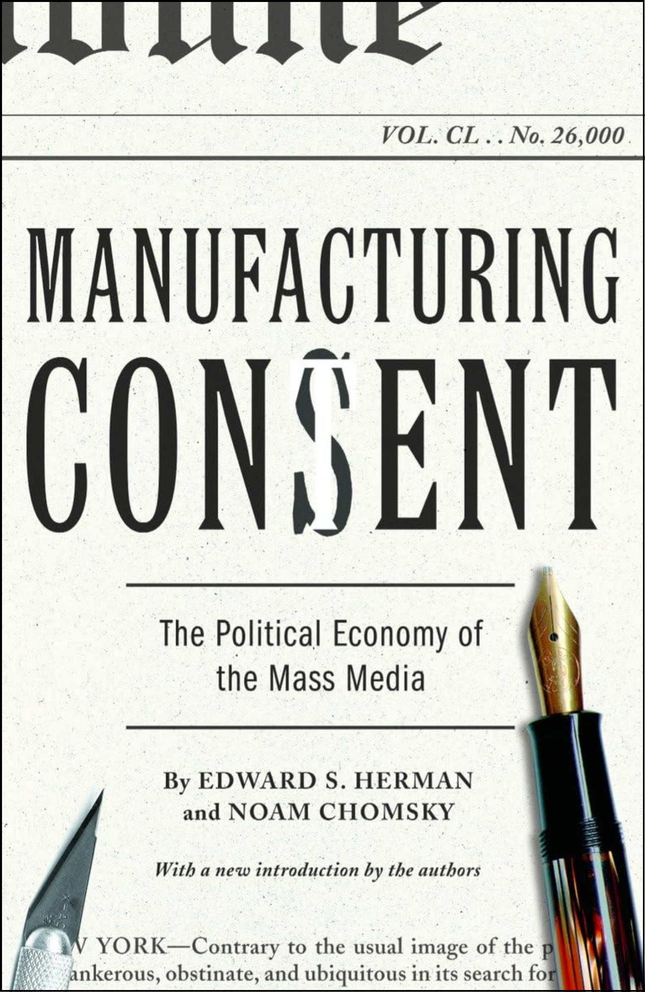 Manufacturing Consent by Noam Chomsky (Author)